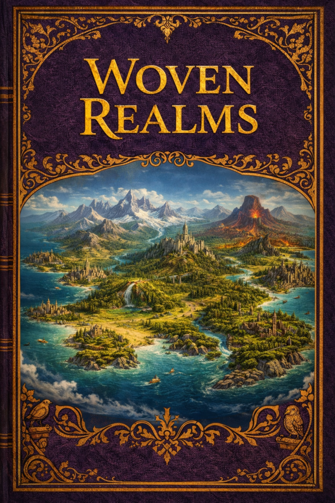 The Woven Realms: World Lore (Setting Book)